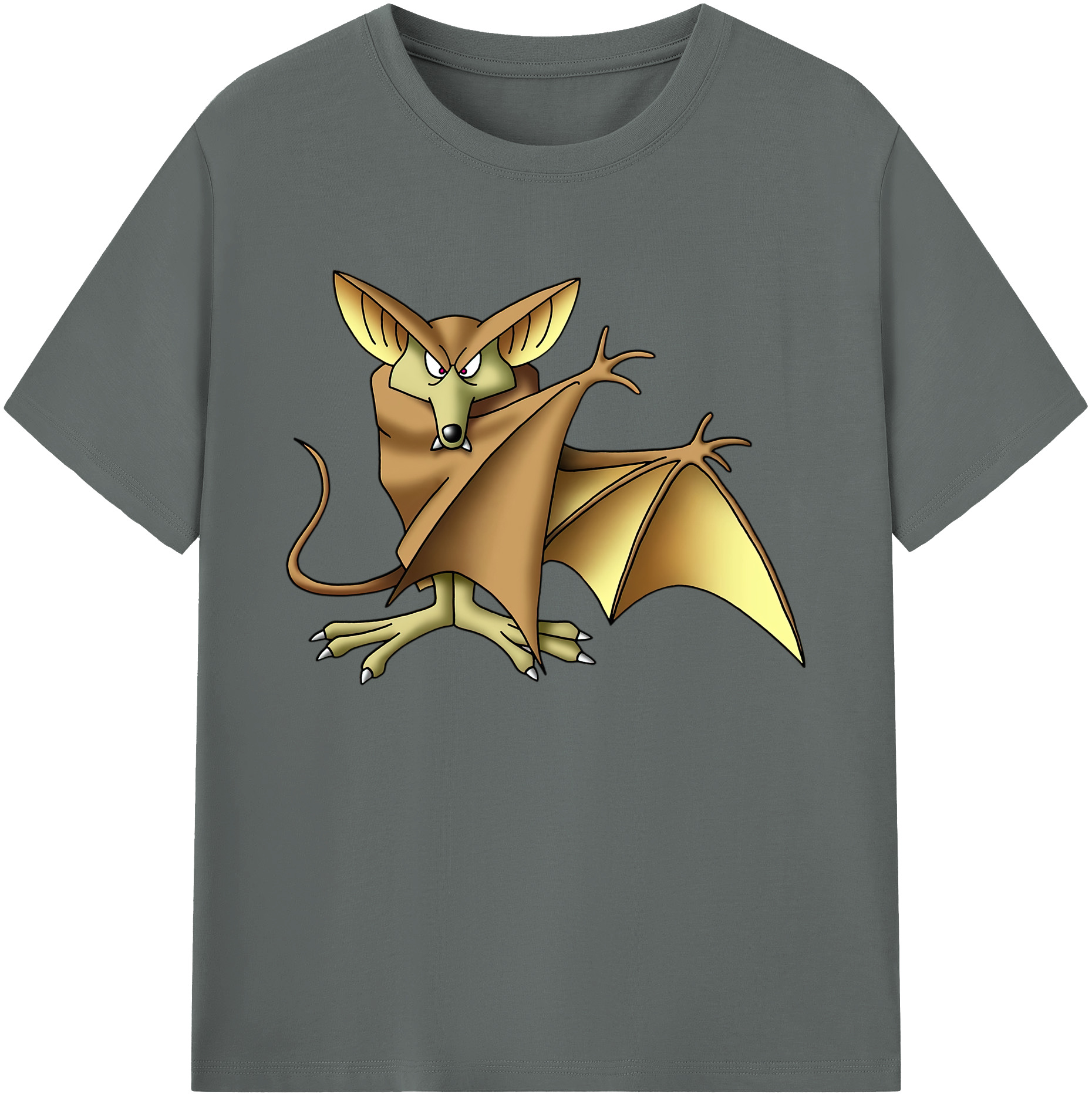 （画像用） ドラゴンクエスト Doragon Kuesuto Dragon Quest 綿100％ メンズ半袖Tシャツ｜肌触りやわらか＆通気性